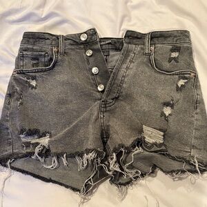 Target Highest Rise Curvy Shorts Women’s Size 6 / Black